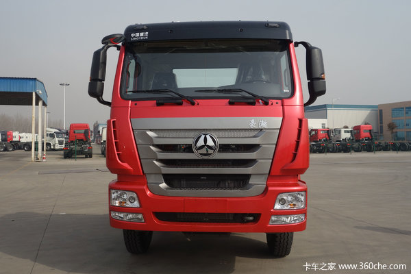 中国重汽 豪瀚J7B 340马力 8X4 LNG自卸车底盘(ZZ3315N4866E1C)