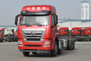 中国重汽 豪瀚J7B重卡 290马力 8X4载货车底盘(ZZ1315M4663E1L)