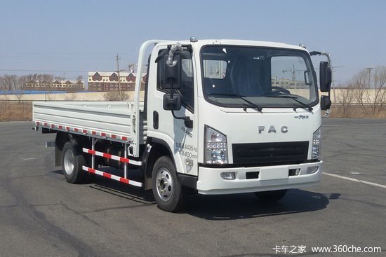 一汽凌河116马力418米单排栏板轻卡cal1041dcre4a图片