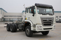 中国重汽 豪瀚J7B重卡 340马力 6X4 LNG载货车底盘(ZZ1255N4646E1L)