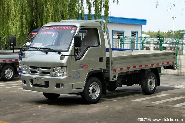 福田时代 驭菱VQ2 1.5L 114马力 汽油/CNG 3.3米单排栏板微卡(后双胎)(BJ1032V5JL3-N4)