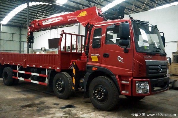 福田瑞沃 180马力 6X2 随车吊(三一牌)(BJ5252JSQ-G1)