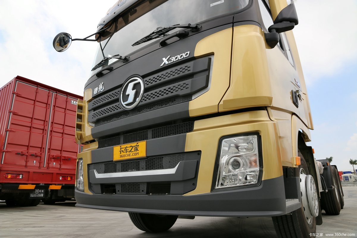 【图】陕汽重卡 德龙x3000 500马力 6x4牵引车(sx4250xc4q2)_实拍图片