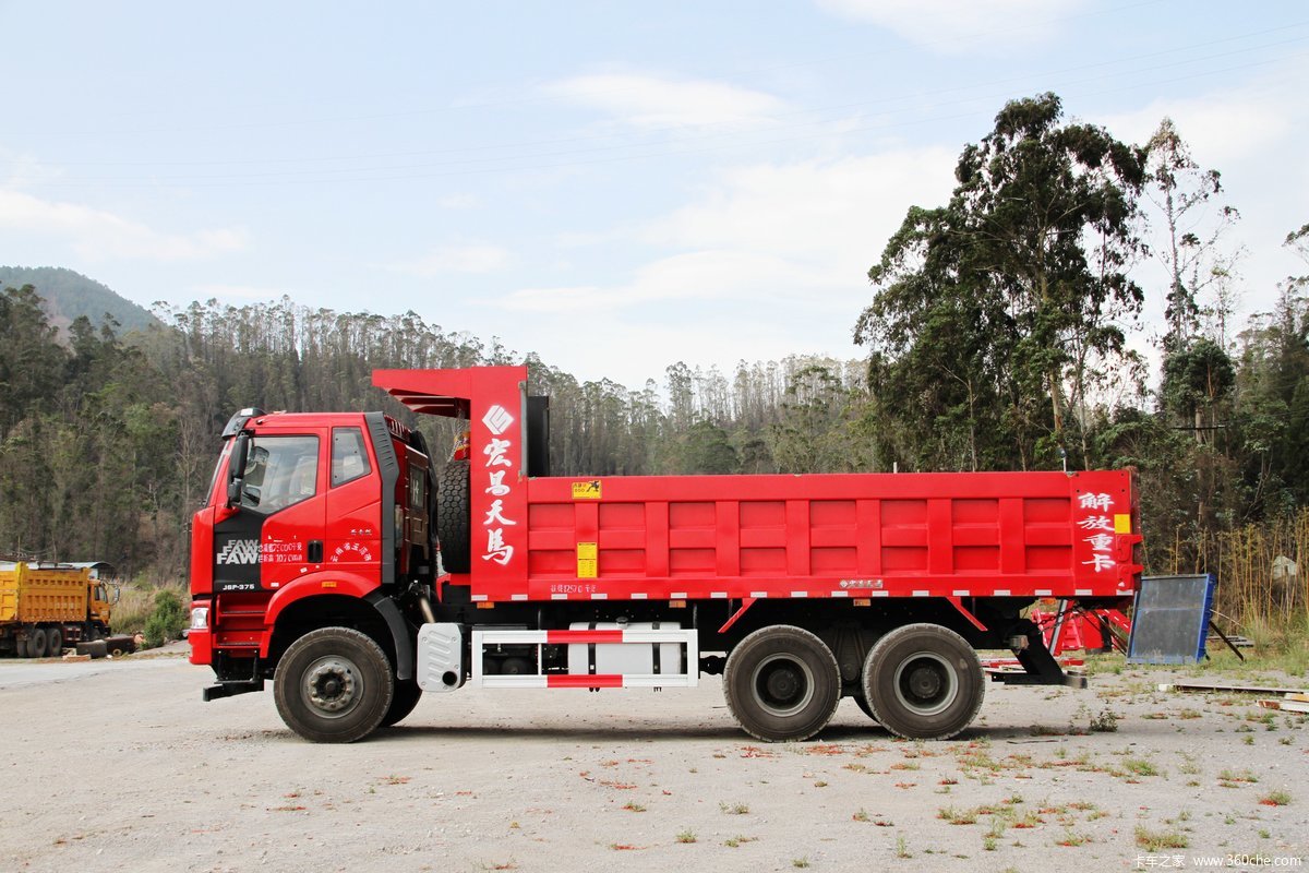 4米自卸车(ca3250p66k24l2t1ae4)_实拍图片_408566_卡车之家