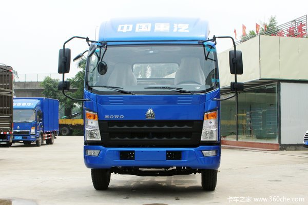 中国重汽HOWO 统帅 148马力 4.2米单排仓栅式载货车底盘(ZZ5047CCYF341CD1Y45)
