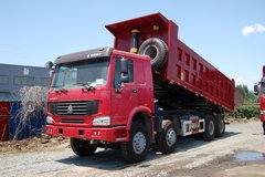中国重汽 HOWO重卡 375马力 8X4 7.6米自卸车(后翻)(ZZ3317N4067C1)