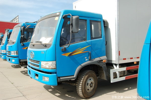 简约而不简单 试驾解放骏威中短途货车_卡车之家