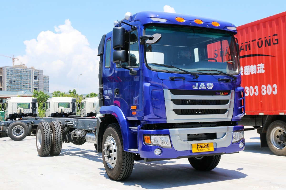 【图】江淮 格尔发k3l重卡 220马力 4x2 5700轴距 6.