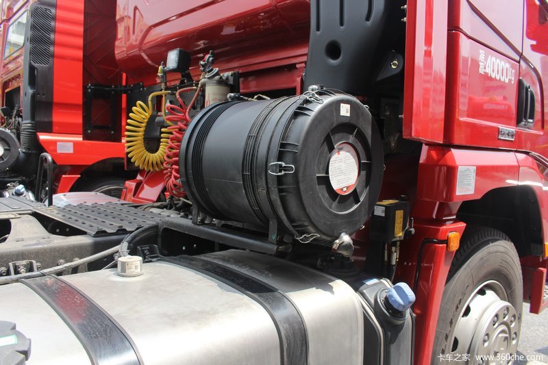 【图】陕汽康明斯 德龙x3000 轻量化版 440马力 6x4牵引车(sx42584w32