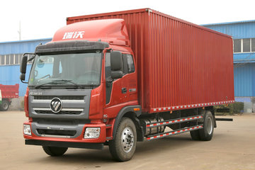福田 瑞沃中卡 168马力 4X2 7.6米厢式载货车(BJ5156XXY-1) 卡车图片