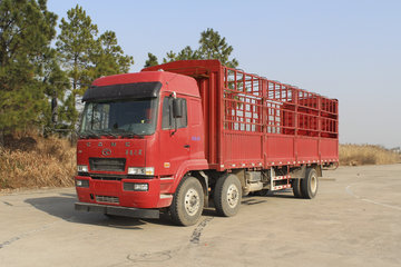 华菱之星 245马力 6X2 9.6米仓栅式载货车(HN5250CCYHC24E8M5) 卡车图片