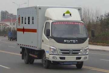 福田 奥铃CTX 141马力 4X2 易燃气体厢式运输车(BJ5049XRQ-FD)