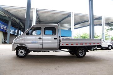 2l 88马力 2.71米双排栏板微卡(后双胎)(sc1031gas53) 卡车图片