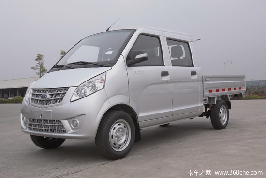 南骏汽车瑞逸13l87马力汽油21米双排栏板微卡国五cnj1020ssa30v