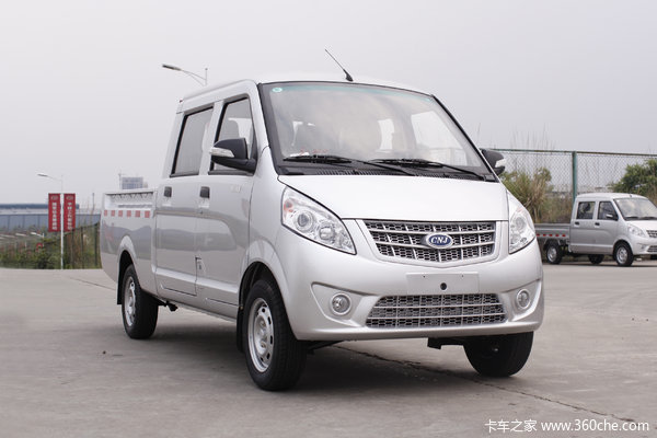 四川现代 瑞逸 82马力 1.3l汽油 82马力 双排皮卡外观图_手机卡车之家