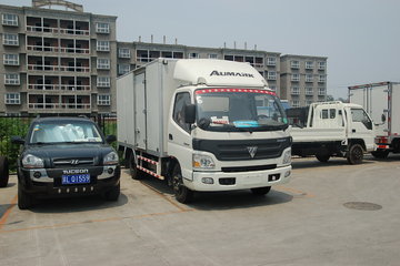 福田 欧马可A系 95马力 4.23米单排厢式轻卡(宽体) 卡车图片