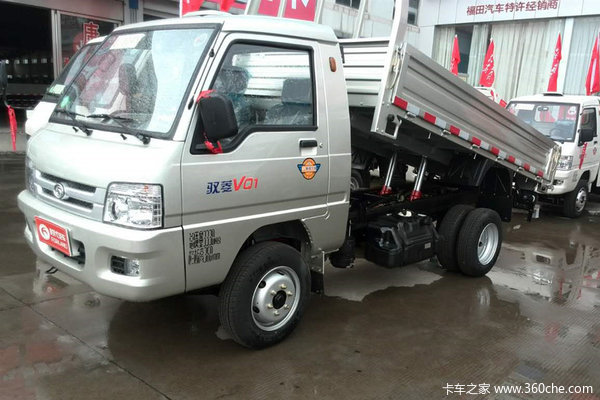 福田时代 驭菱VQ1 112马力 4X2 3.05米自卸车(BJ3030D5JA3-FA)