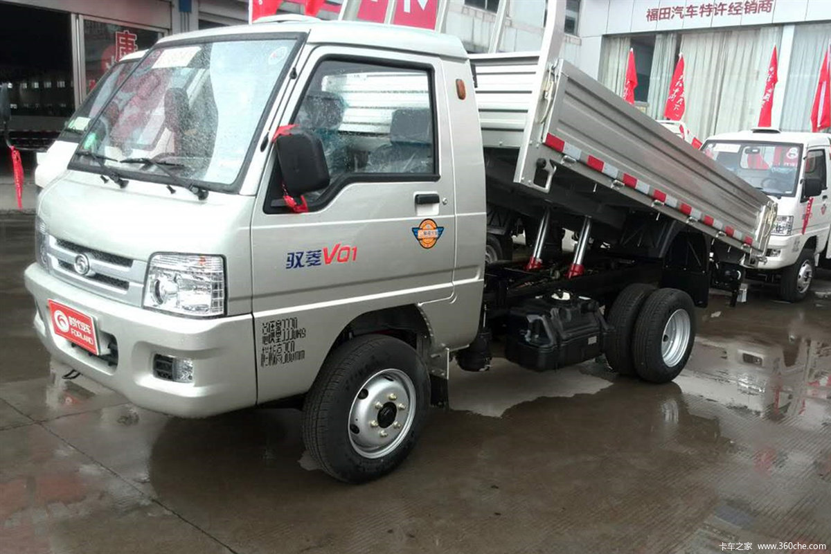 福田时代 驭菱VQ1 112马力 4X2 3.05米自卸车(汽油)