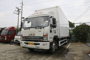 江淮帅铃 威司达W500中卡 190马力 4X2 6.8米厢式载货车(HFC5162XXYP70K1E1V)