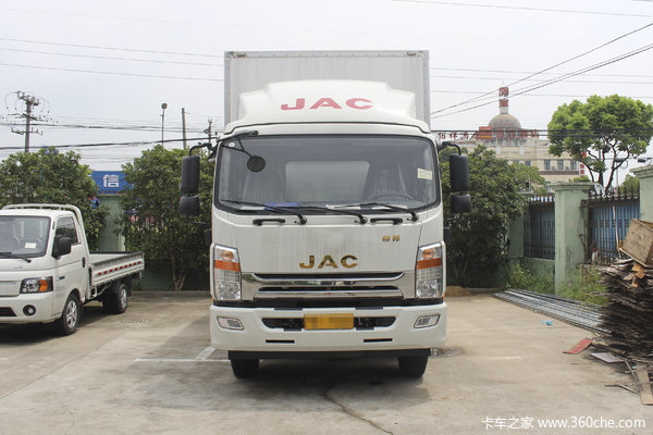 江淮 帅铃Q9 威司达W470中卡 160马力 4X2 6.2米厢式载货车(HFC5161XXYP70K1D4V)