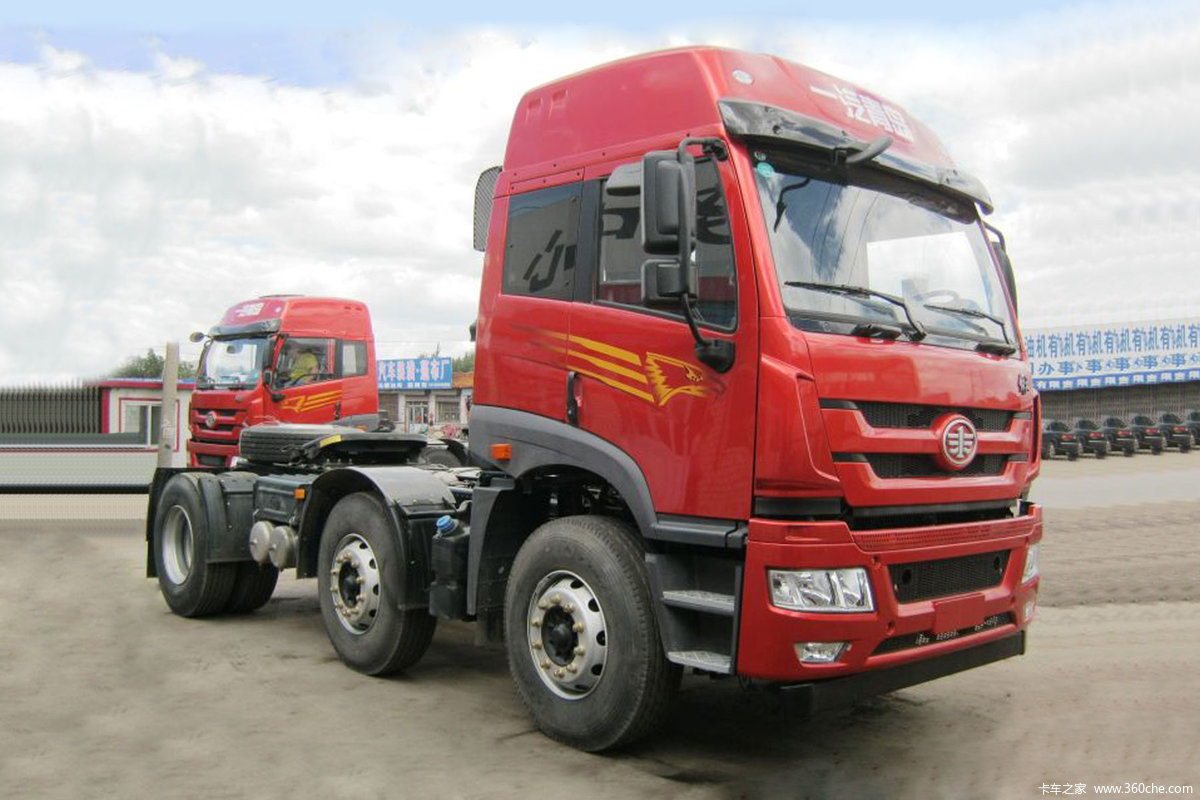 【图】青岛解放 新悍威j5m重卡 270马力 6x2牵引车(一汽)(ca4206p1k15