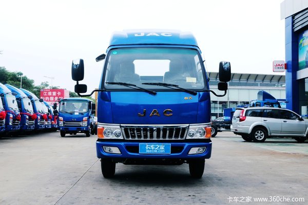 江淮 帅铃E中体 152马力 4.12米单排厢式轻卡(HFC5043XXYP71K5C2V-3)