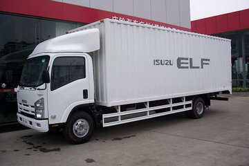 庆铃 700P系列中卡 175马力 4X2 5米厢式载货车(QL5090XTKAR) 卡车图片