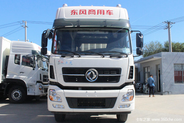 东风商用车 天龙重卡 420马力 8X4 9.6米厢式载货车(DFH5310XXYA1)