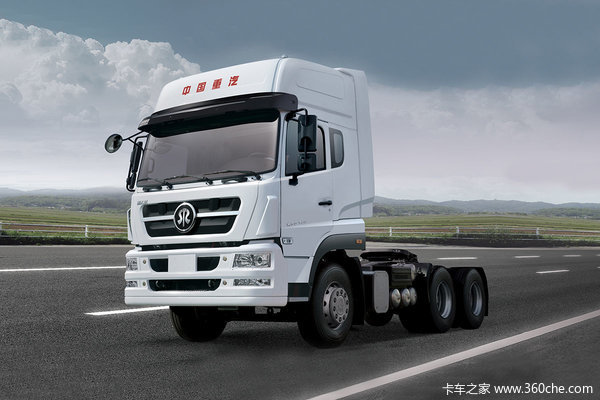 中国重汽 斯太尔DM5G重卡 340马力 6X4危险品牵引车(HW19712L)(ZZ4253N324GE1W)
