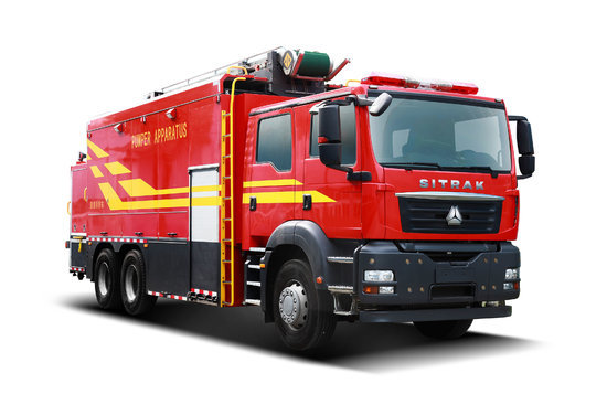 中国重汽 汕德卡SITRAK C7H重卡 440马力 6X4消防车底盘(ZZ5356V524ME1)