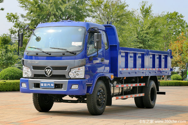 福田瑞沃 金刚 运输型 130马力 5.2米自卸车(bj3165djpfg-3)
