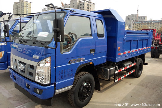福田瑞沃 金刚 工程型 95马力 3.5米自卸车(bj3045d8pda-1)