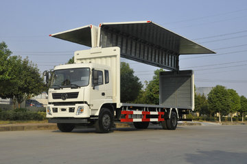 东风新疆 专底系列 180马力 4X2 6.75米翼开启厢式载货车(EQ5180XYKGD5D) 卡车图片