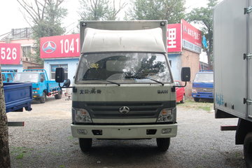 北京旗铃 103马力 4.2米单排厢式轻卡(宽体) 卡车图片