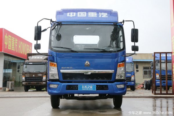 中国重汽HOWO 悍将 轻量化版 95马力 3.85米排半栏板轻卡(ZZ1047F3315E145)