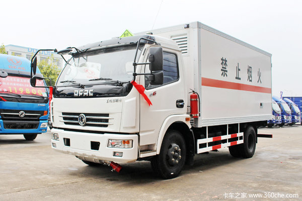 东风 多利卡D6-S 锐能版 140马力 4X2 4.23米易燃气体厢式运输车(国六)(EQ5045XRQ3CDFACWXP)