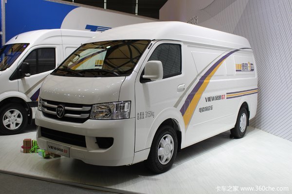 福田商务车 风景G7 2020款 商运版 160马力 2.4L汽油 5座 短轴高顶封闭货车(国六)