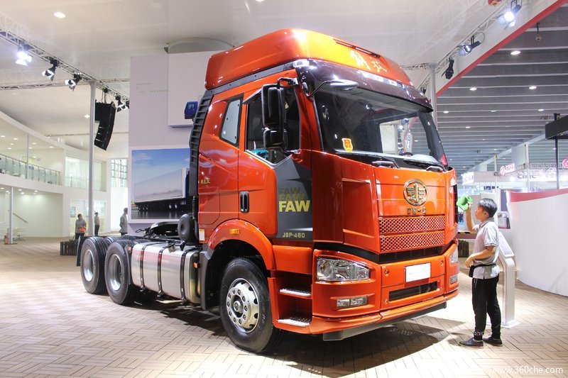 【图】一汽解放 j6p重卡 领航版 460马力 6x4牵引车(ca4250p66k24t1a