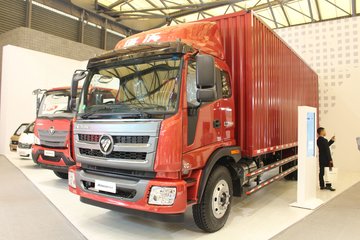 福田 瑞沃中卡 168马力 4X2 7.6米厢式载货车(BJ5156XXY-1) 卡车图片