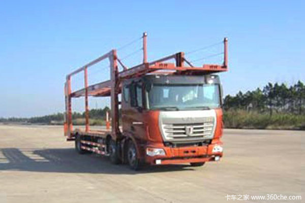 联合卡车 U290重卡 290马力 6X2 中置轴轿运车(蓬翔457后桥)(QCC5212TCLD659Z)