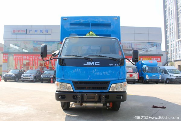 江铃 顺达窄体 116马力 4X2 4.24米杂项危险物品厢式运输车(JMT5040XZWXG2)