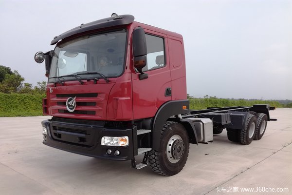 长征汽车 长征 375马力 6x6 越野载货汽车底盘(CZ2257SU455)