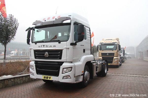 中国重汽 汕德卡SITRAK C7H重卡 400马力 4X2牵引车(ZZ4186V361ME1B)