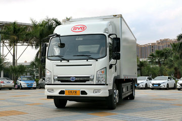 比亚迪T7 10.7T 5.5米厢式纯电动轻卡(BYD5110XXYBEV1)