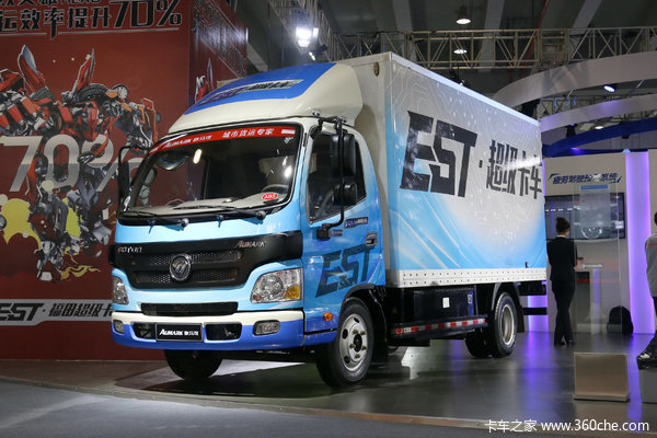福田 欧马可EST 超级卡车 4.5T 4.17米单排纯电动厢式轻卡(BJ5041XXYEV)