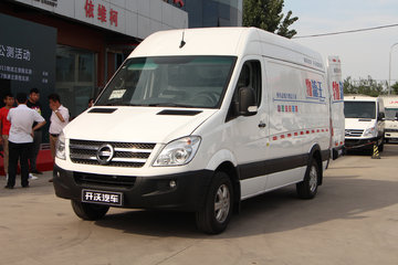 南京金龙 开沃D11 4.5T 5.96米纯电动封闭厢式运输车71.13kWh