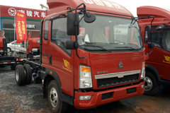 中国重汽HOWO 悍将 129马力 3.85米排半厢式轻卡底盘(ZZ5047XXYF3315E145)
