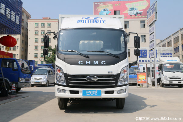 现代商用车 致道300M 130马力 3.85米排半厢式轻卡(CNJ5041XXYZDB33V)