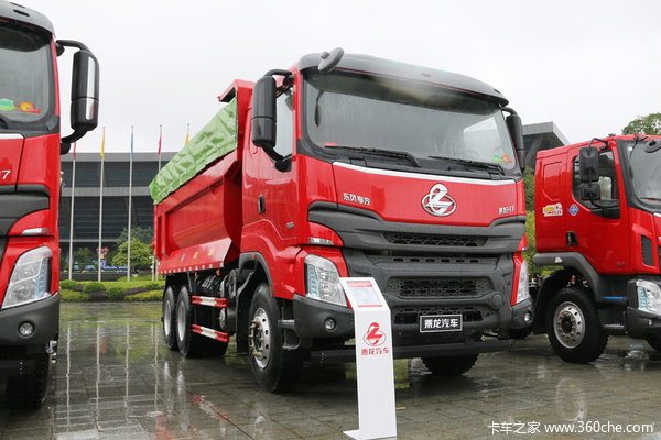 东风柳汽 乘龙H7 385马力 6X4 5.6米自卸车(渣土车)(LZ3251M5DB)
