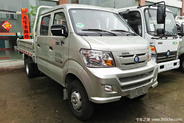 重汽王牌 w1系 68马力 2.8米双排栏板载货微卡(cdw1030s5m4)外观图片